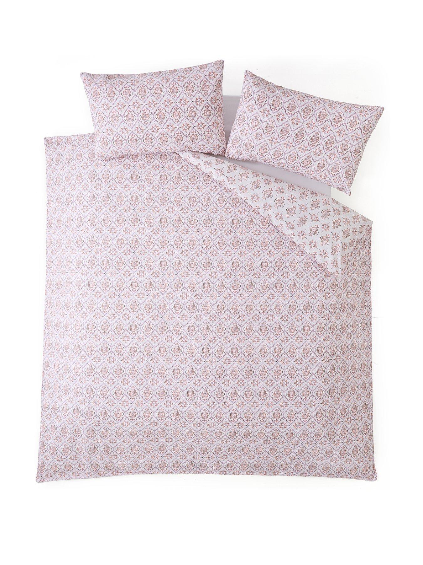 Image 2 of 5 of The Very Collection Casablanca Tile Print Duvet Cover Set