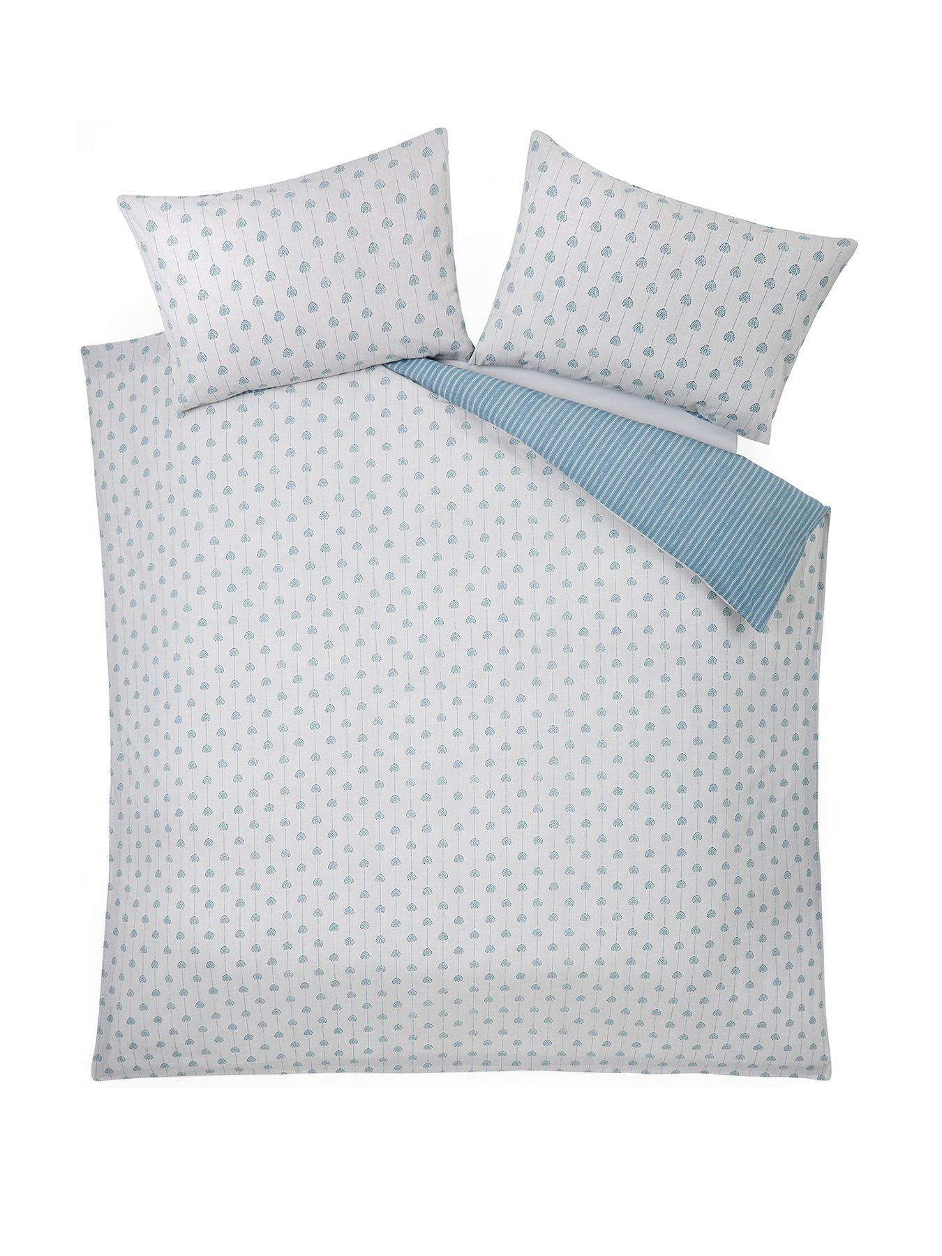 Image 2 of 5 of Very Home Rustic Harmony Block Print Duvet Cover Set