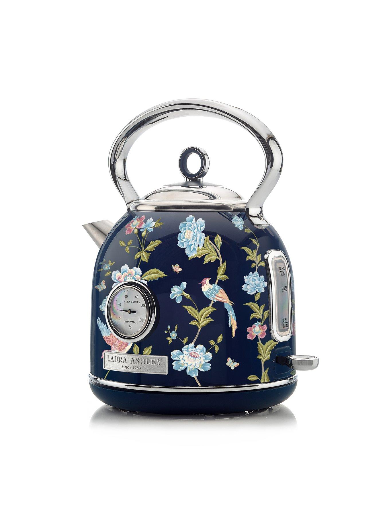 Image 7 of 7 of Laura Ashley Laura Ashley Elveden Navy 1.7L Kettle