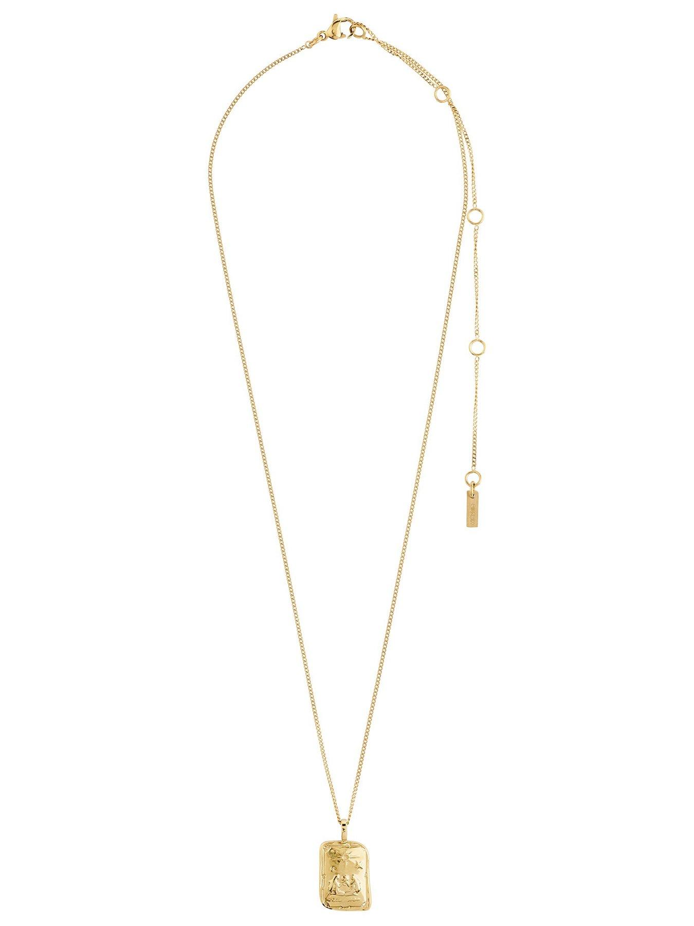 pilgrim-gemini-zodiac-sign-necklace-gold-platedoutfit
