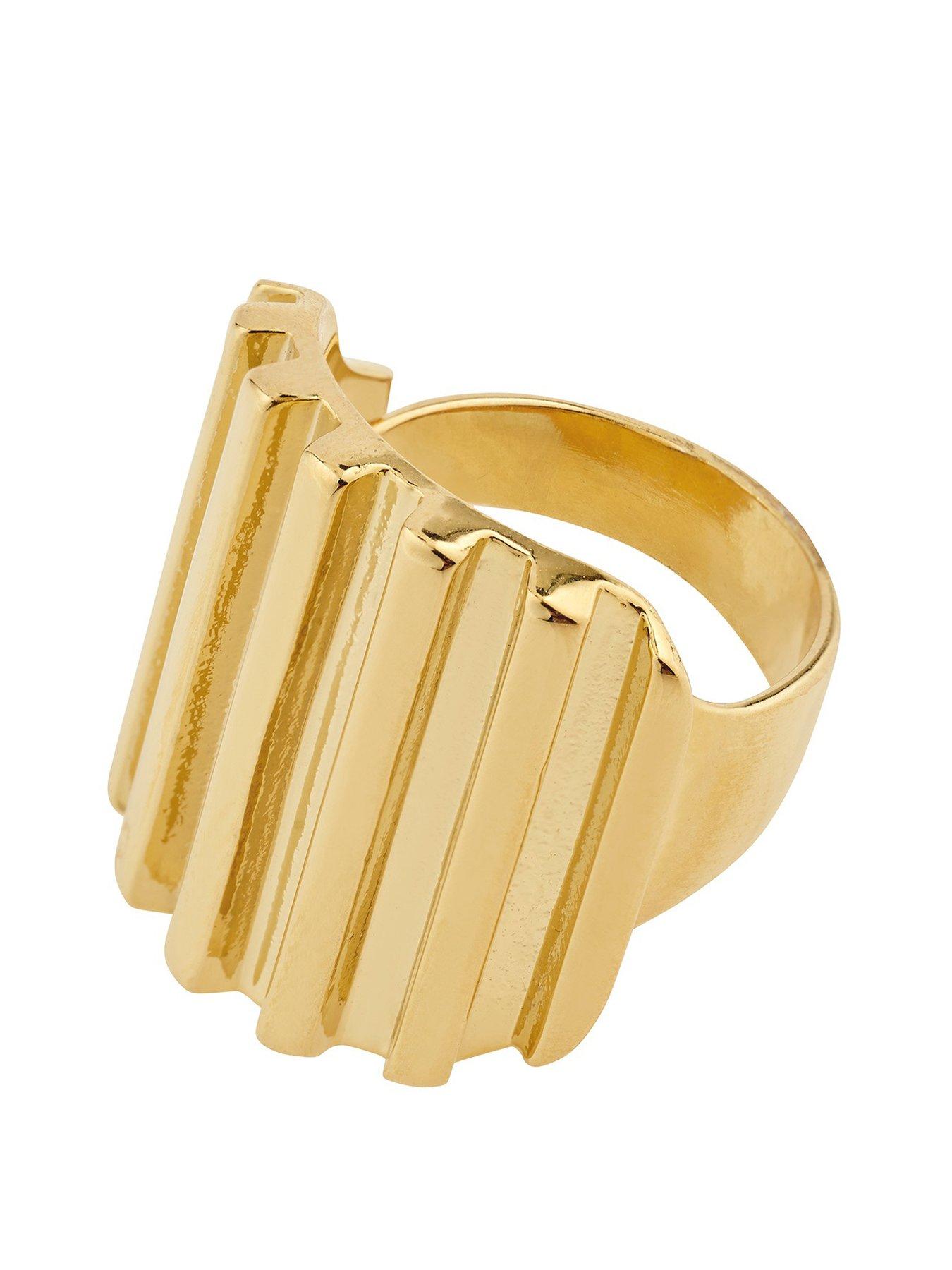 pilgrim-laurel-ring-gold-plated