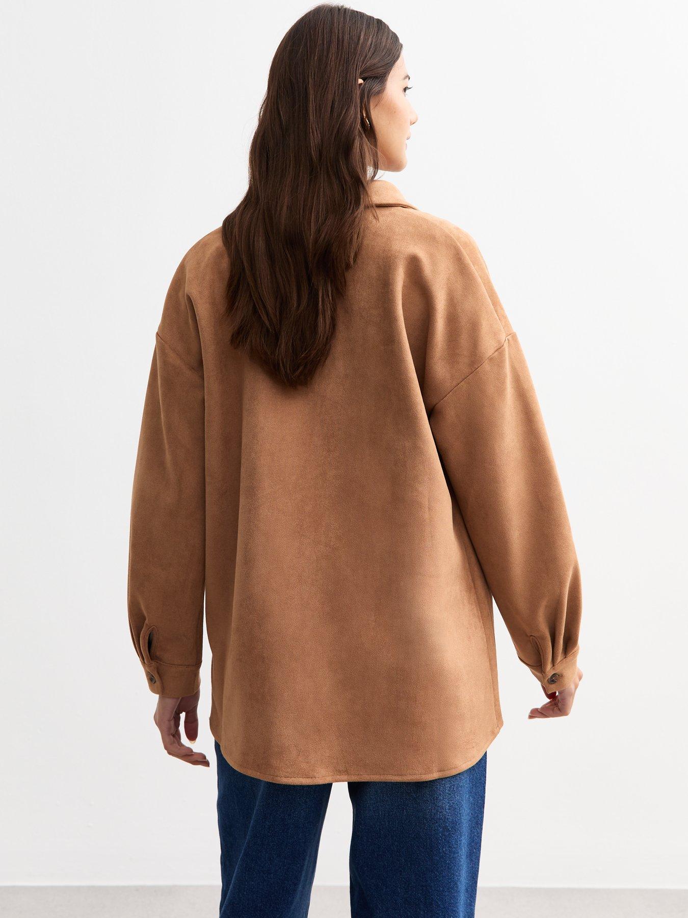 new-look-tan-oversized-suedette-shirt-brownstillFront