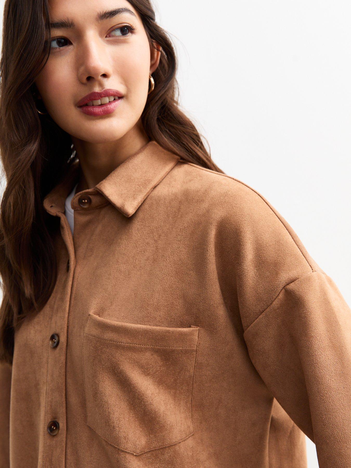 new-look-tan-oversized-suedette-shirt-brownoutfit