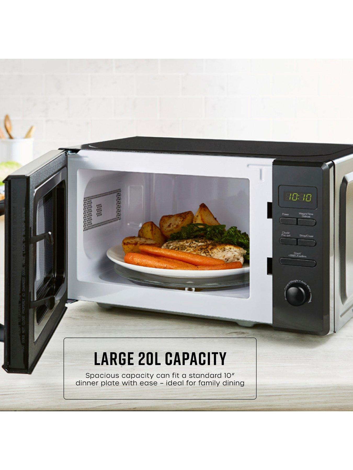 Image 4 of 7 of Swan 20L 800W Microwave Black