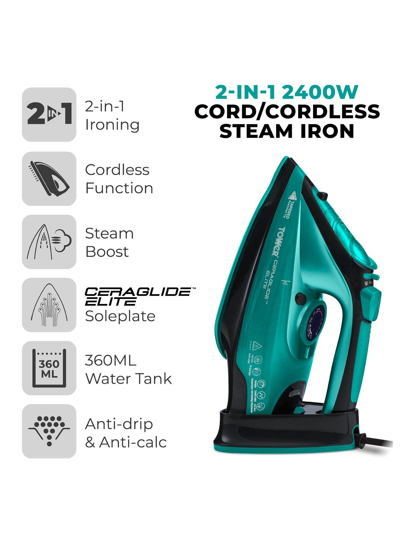 Image 3 of 7 of Tower Ceraglide 2400W Cordless Steam Iron