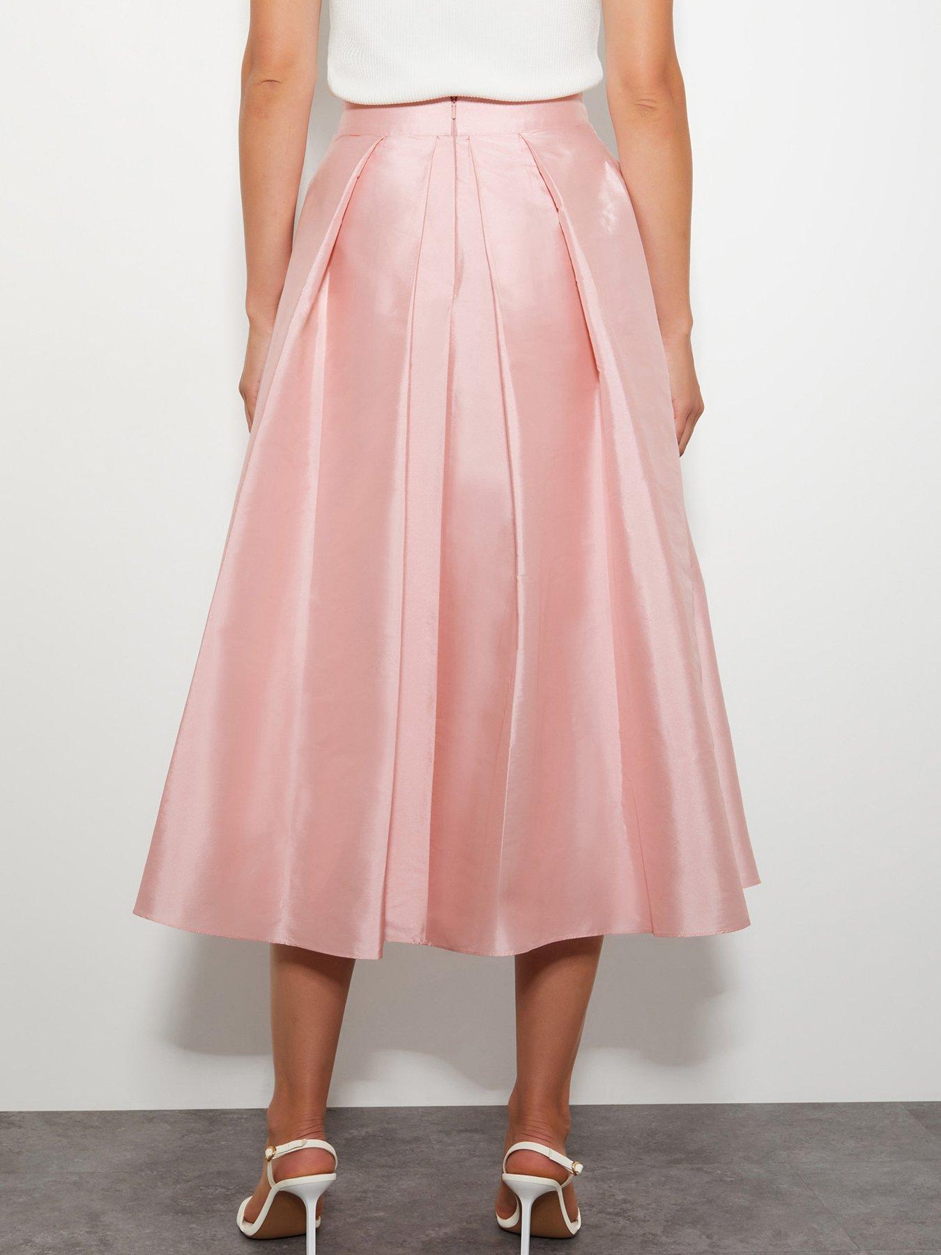 monsoon-tany-taffeta-skirt-pinkstillFront