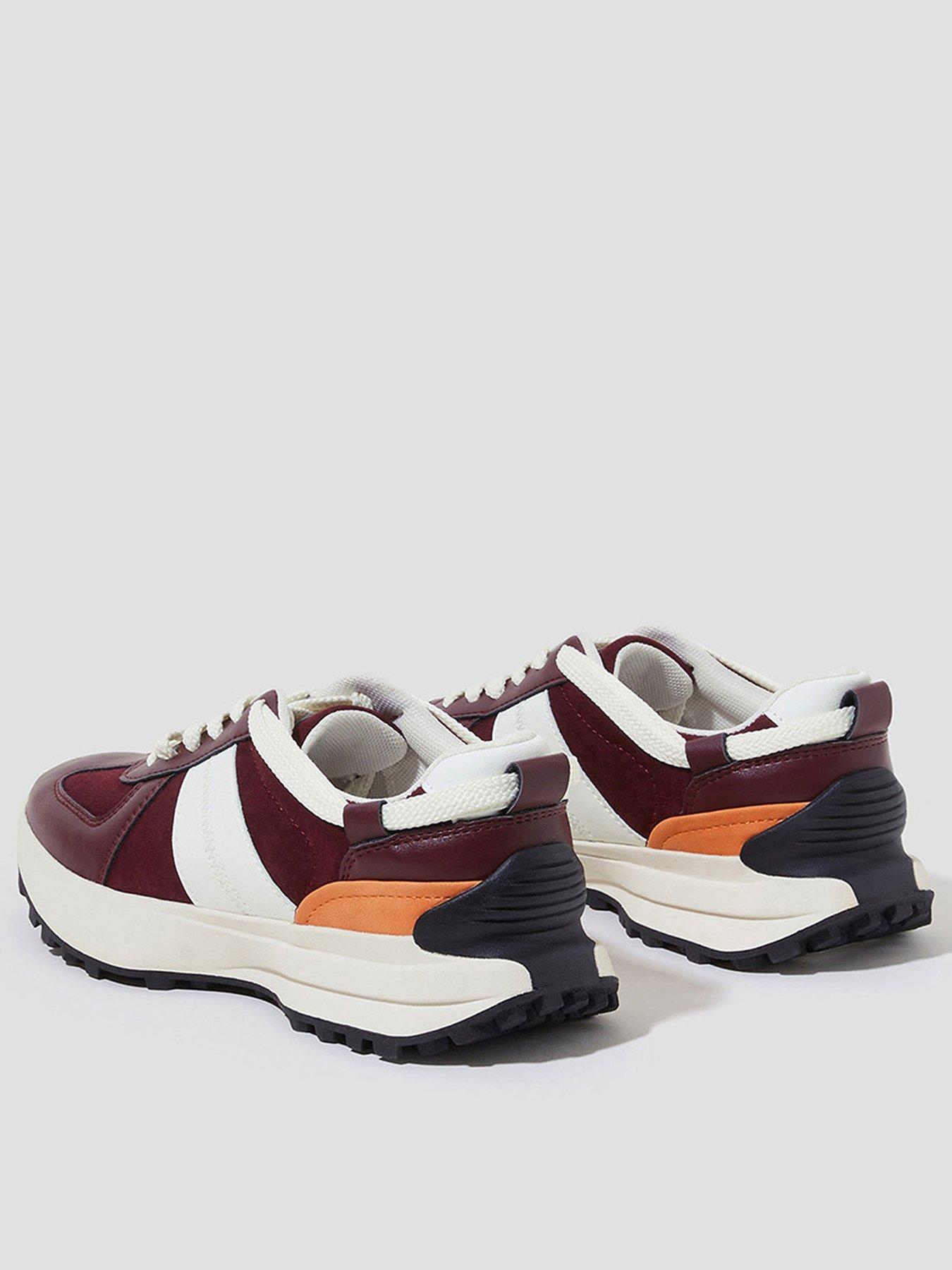 Image 2 of 3 of Monsoon Tyra Trainer Burgundy