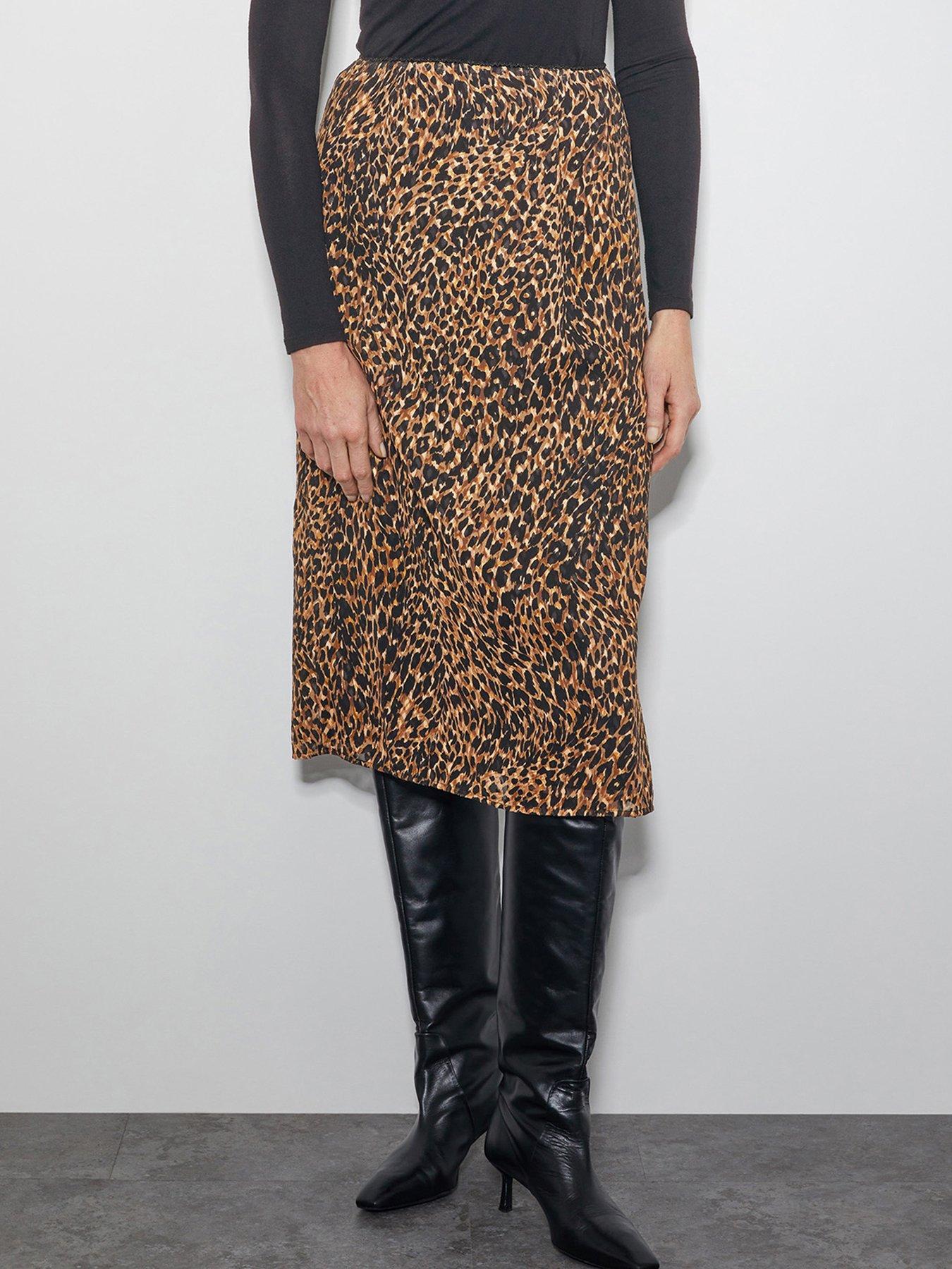 monsoon-liza-leopard-skirt-brown