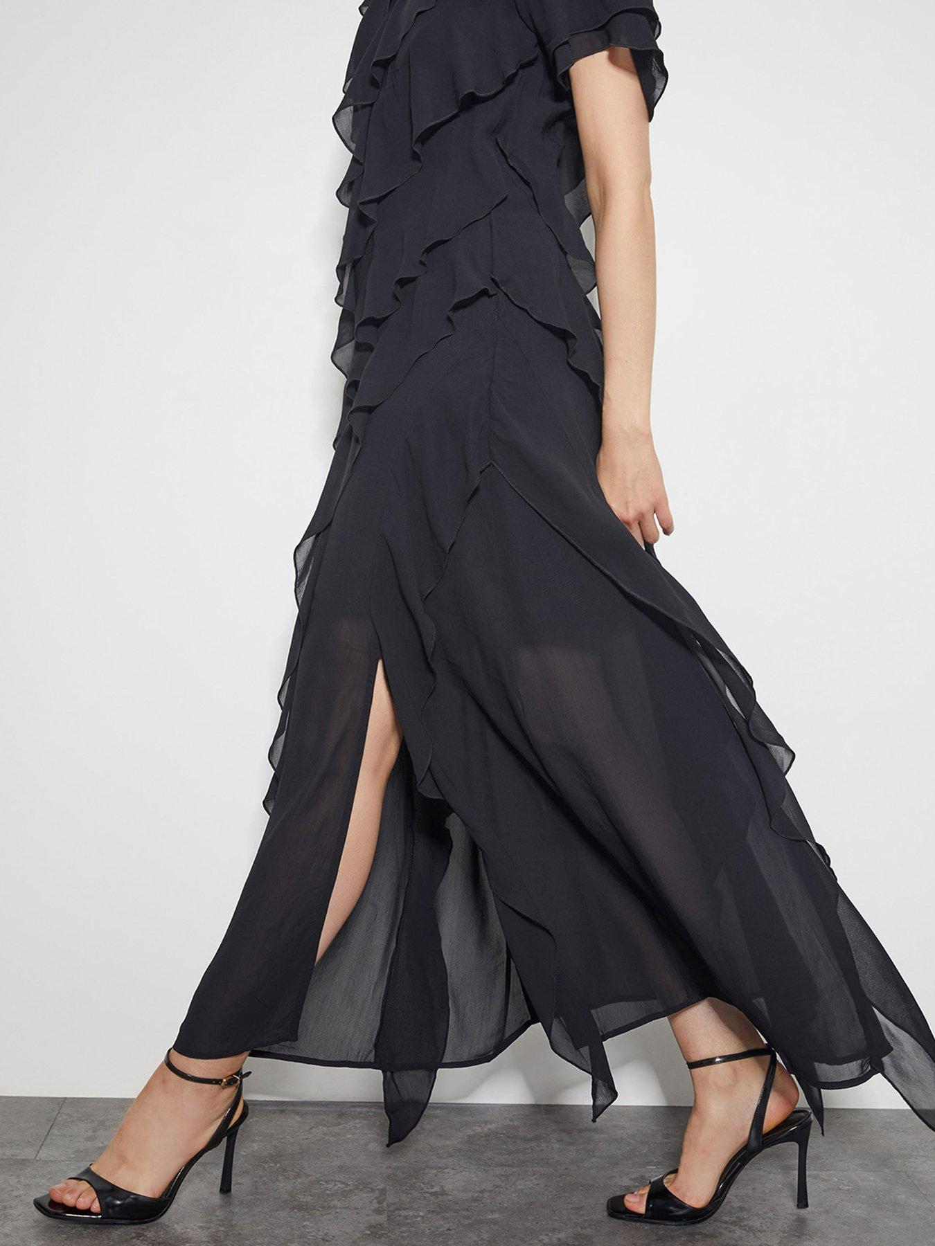 monsoon-renata-ruffle-dress-blackoutfit