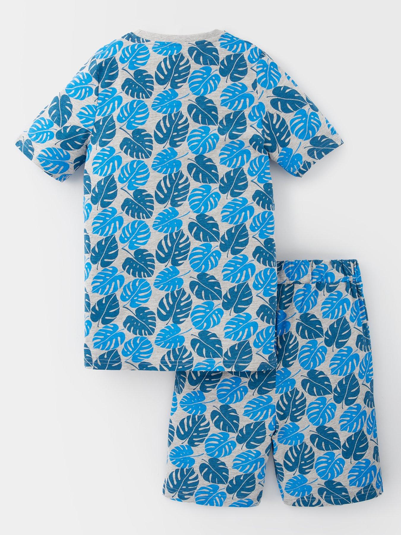 Image 2 of 4 of Everyday Boys Hibiscus Shortie Pyjama Set - Multi