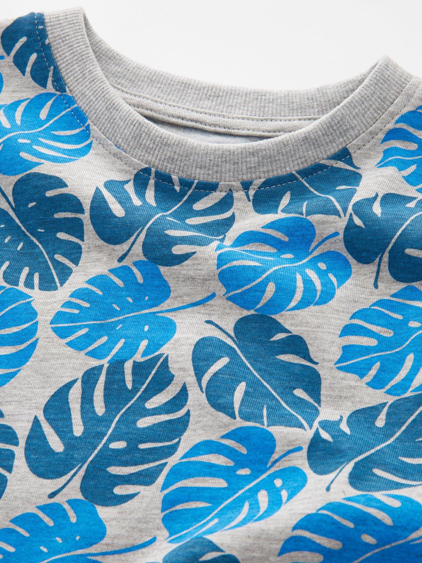 Image 3 of 4 of Everyday Boys Hibiscus Shortie Pyjama Set - Multi