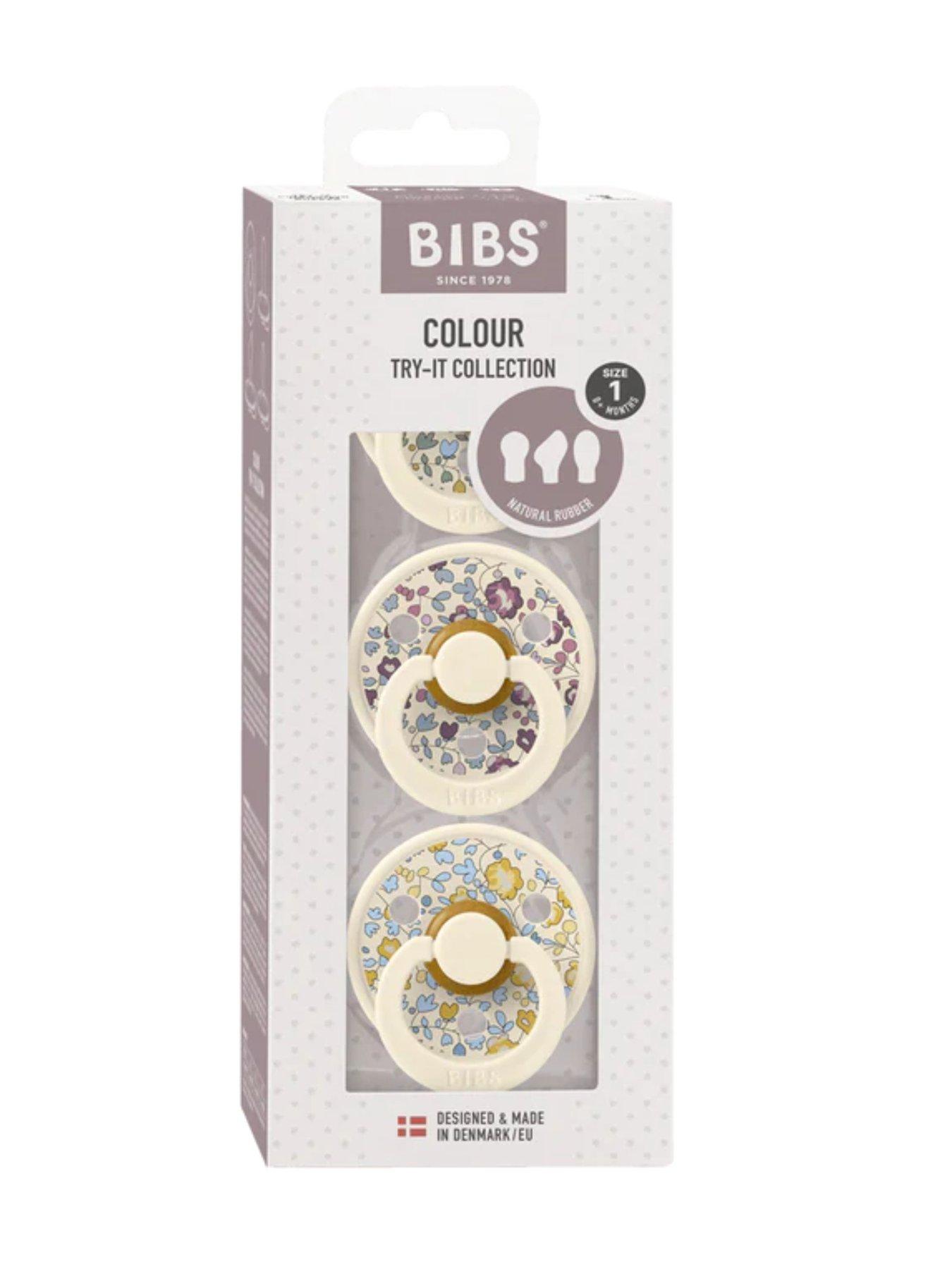 Image of BIBS Pacifiers Try-it Colour Liberty Eloise 3 PACK