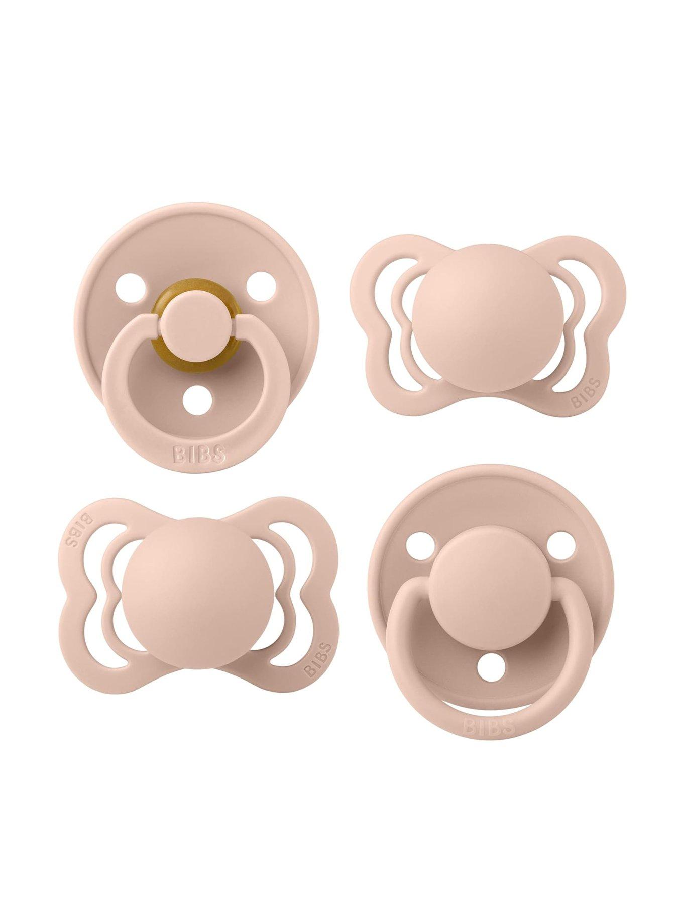 BIBS BIBS Pacifiers Try-it collection Size 1 Blush