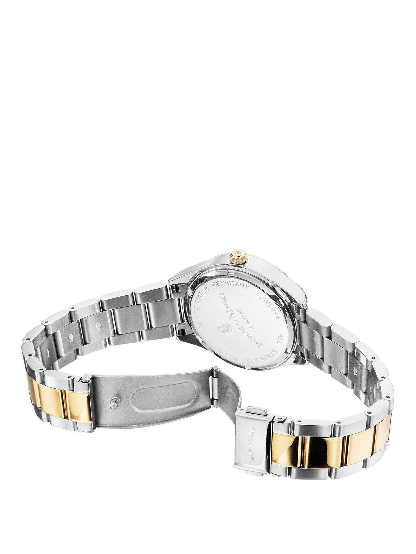 jacques-du-manoir-jacques-du-manoir-swiss-made-inspiration-prestige-ii-two-tone-bracelet-watchstillFront