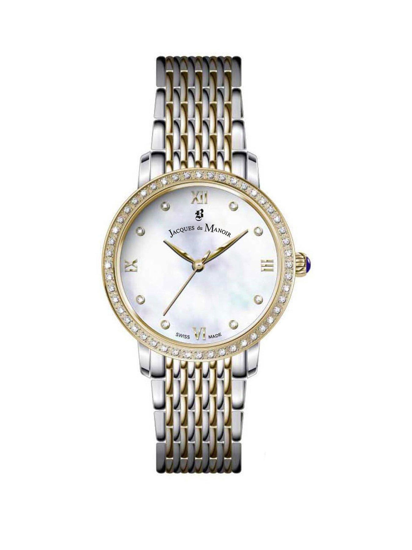 undefined Jacques du Manoir Swiss-made Temps de femme Gold Stainless Steel Watch