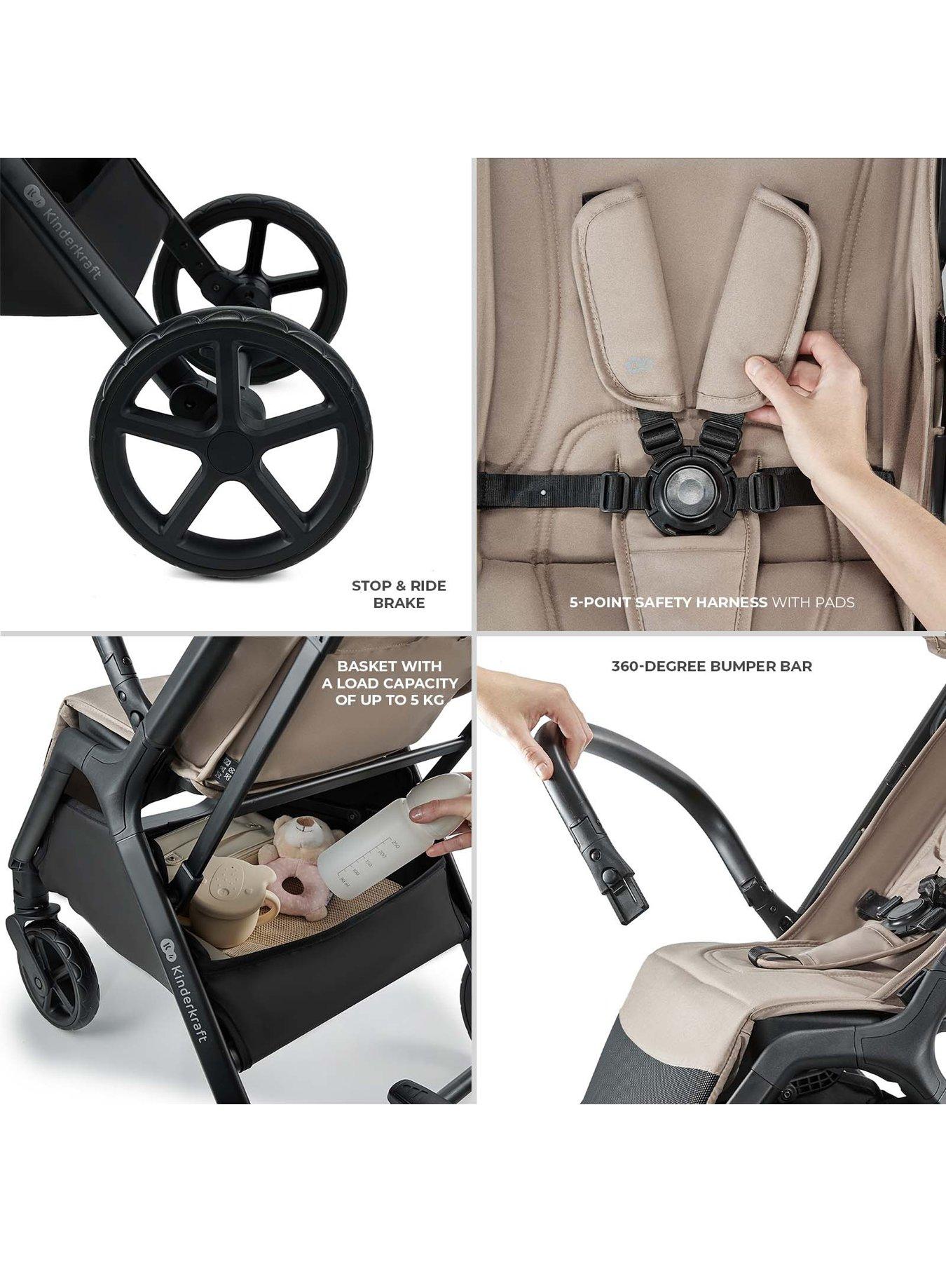 kinderkraft-loom-compact-stroller-beigedetail