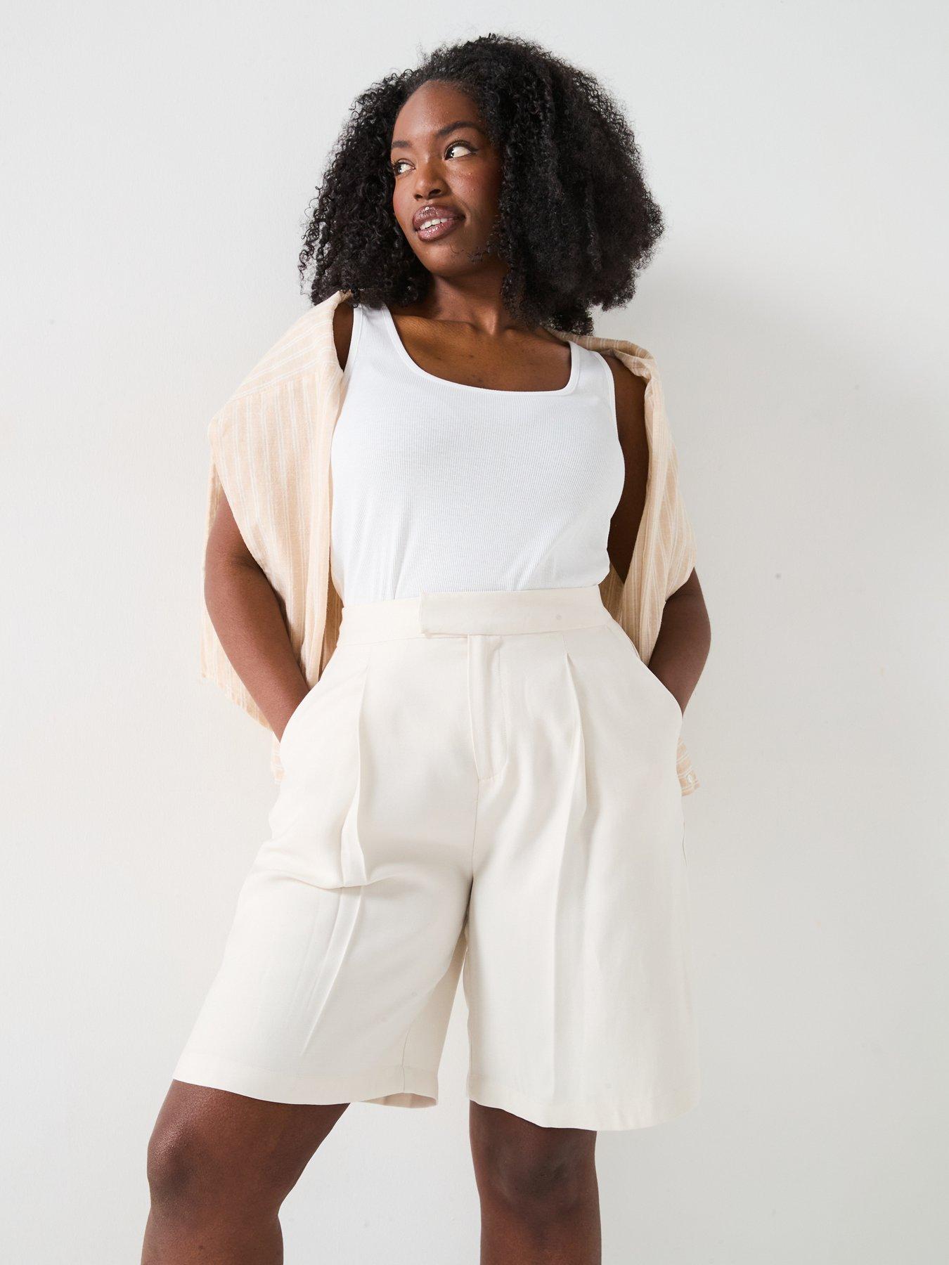v-by-very-curve-longline-culottes-beigedetail