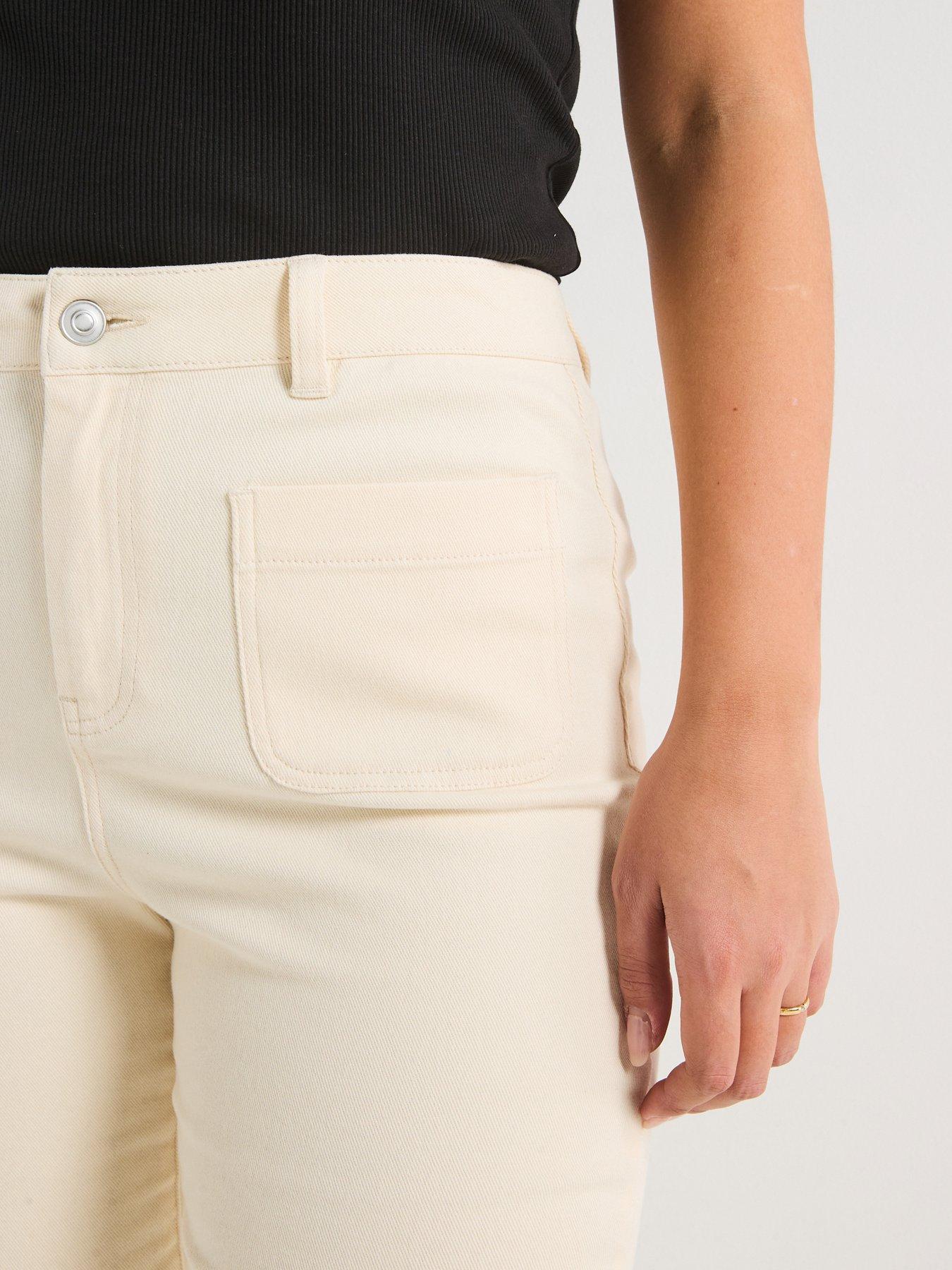 Image 5 of 6 of V by Very Curve Kickflare Jean - Ecru