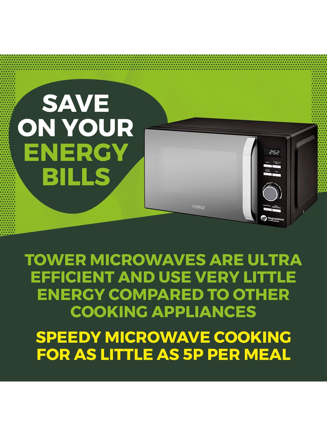 Image 3 of 7 of Tower Tower Microwave 800W 20L Microwave