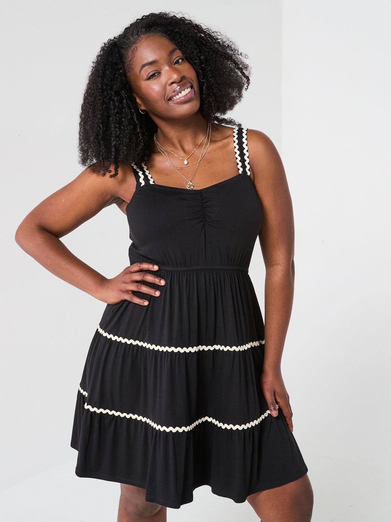 undefined Strappy Mini Dress