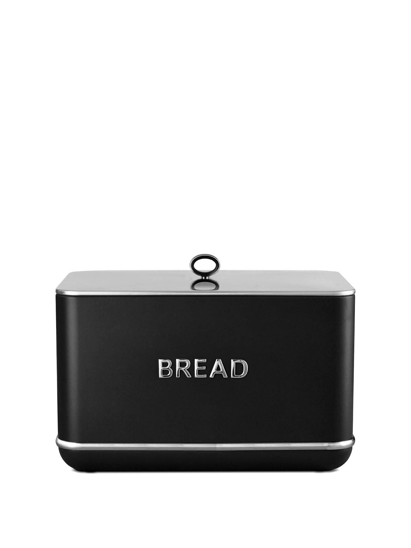 Image of Tower Renaissance Bread Bin Black