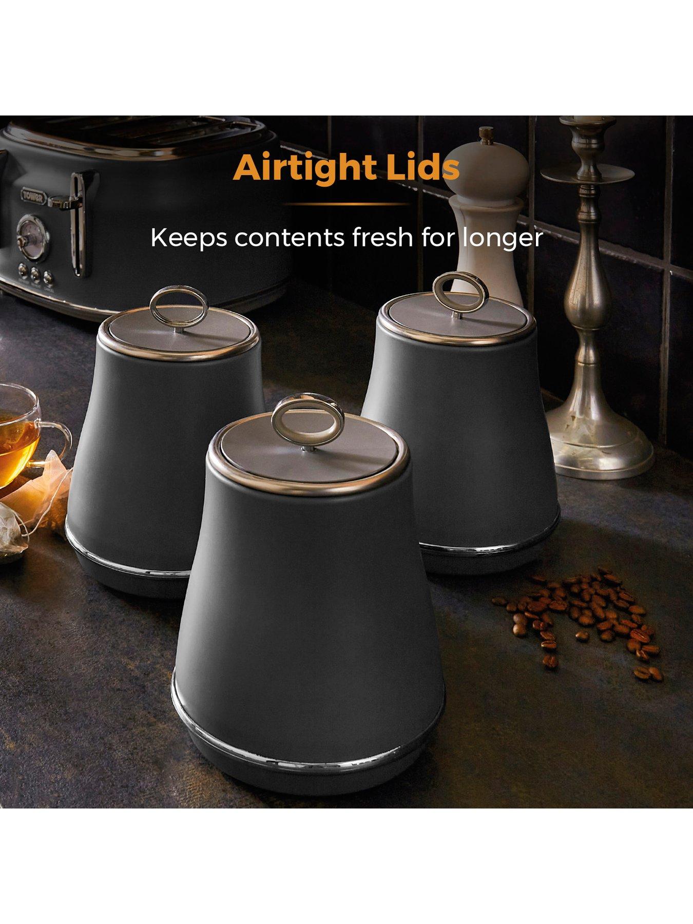 Image 5 of 6 of Tower Renaissance Set Of 3 Canisters