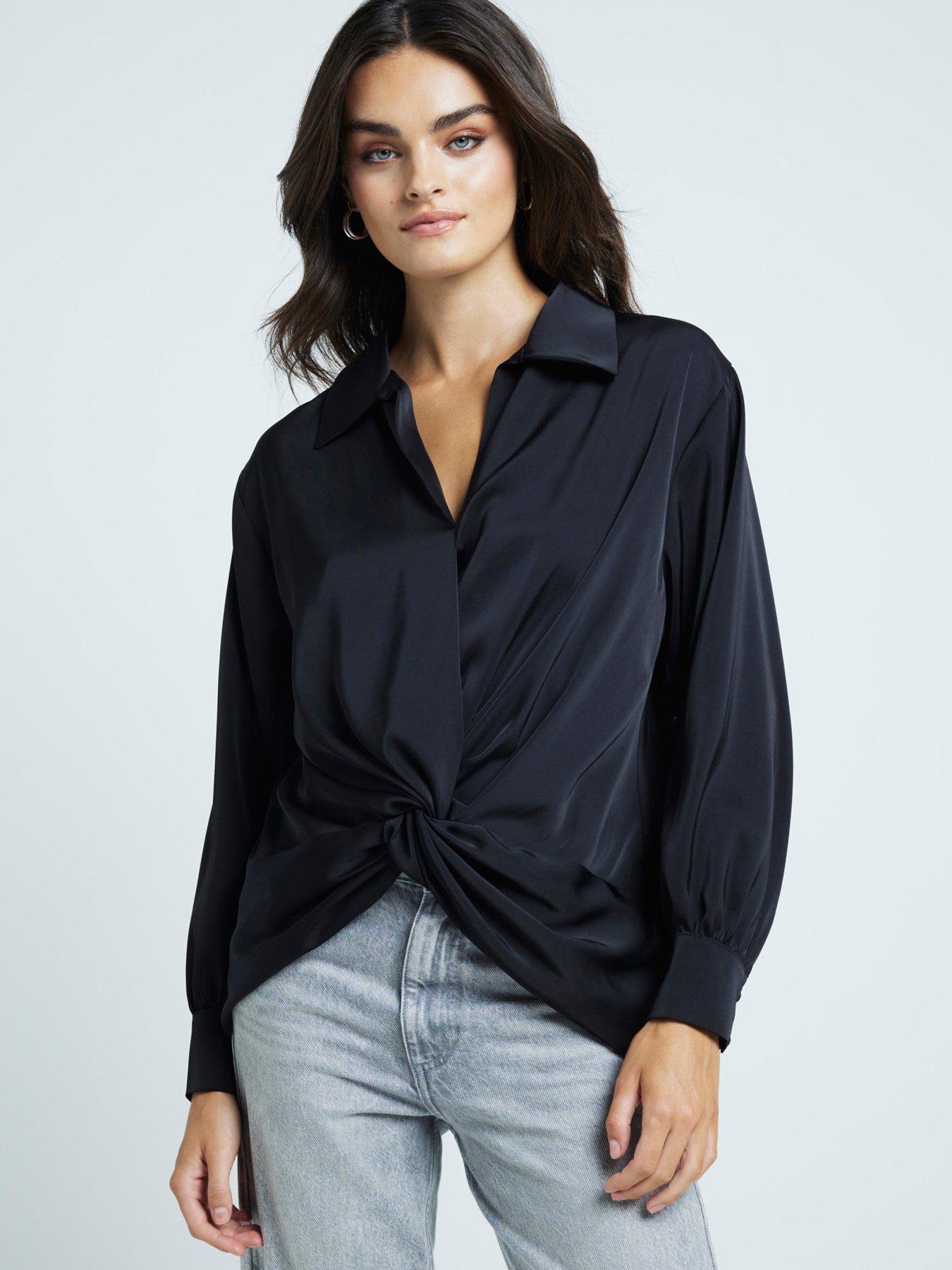 river-island-twisted-front-blouse-black