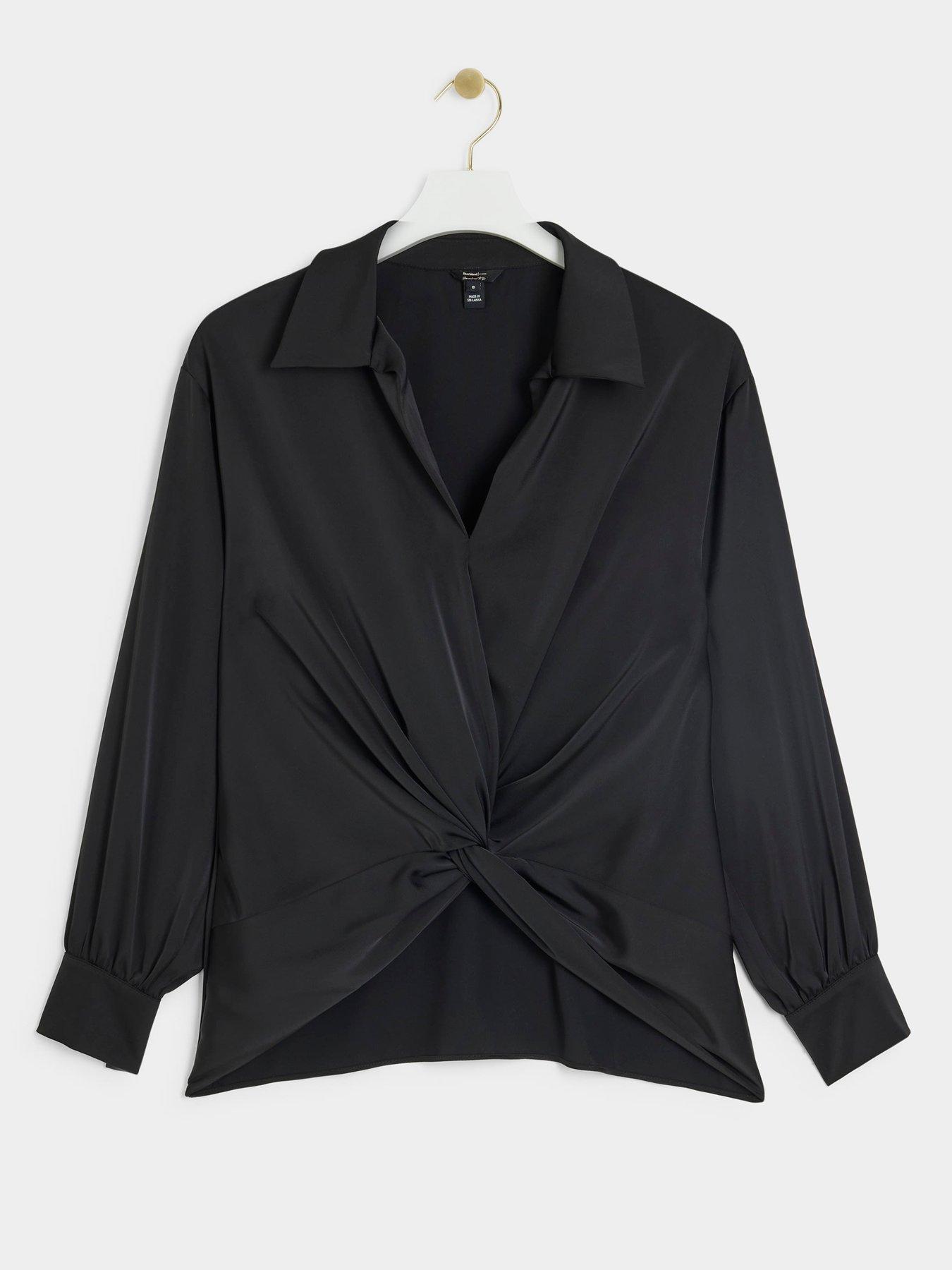 river-island-twisted-front-blouse-blackdetail