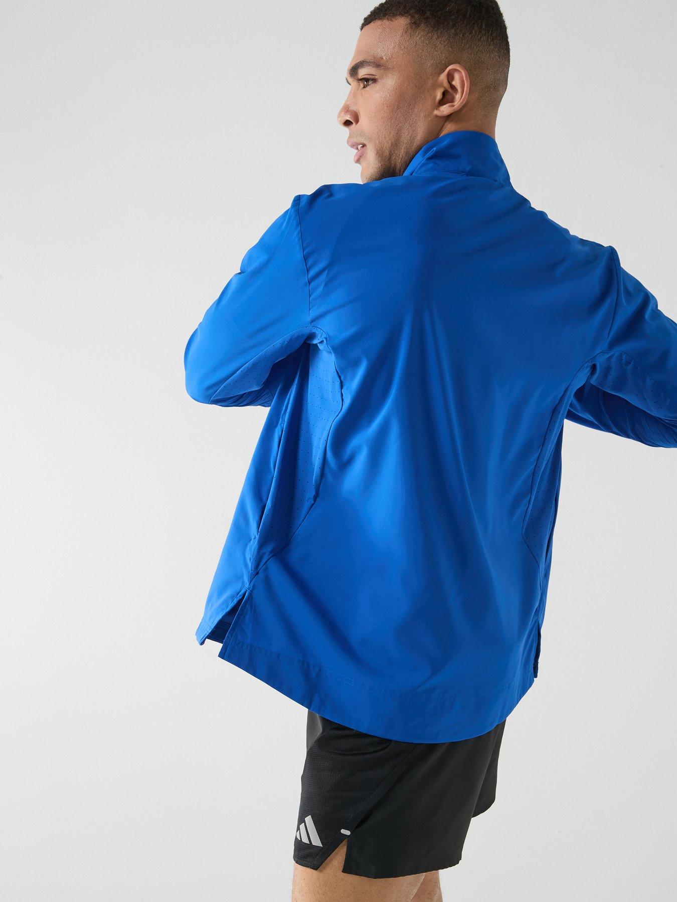 Image 5 of 6 of adidas Adizero Essentials Running Jacket - Blue