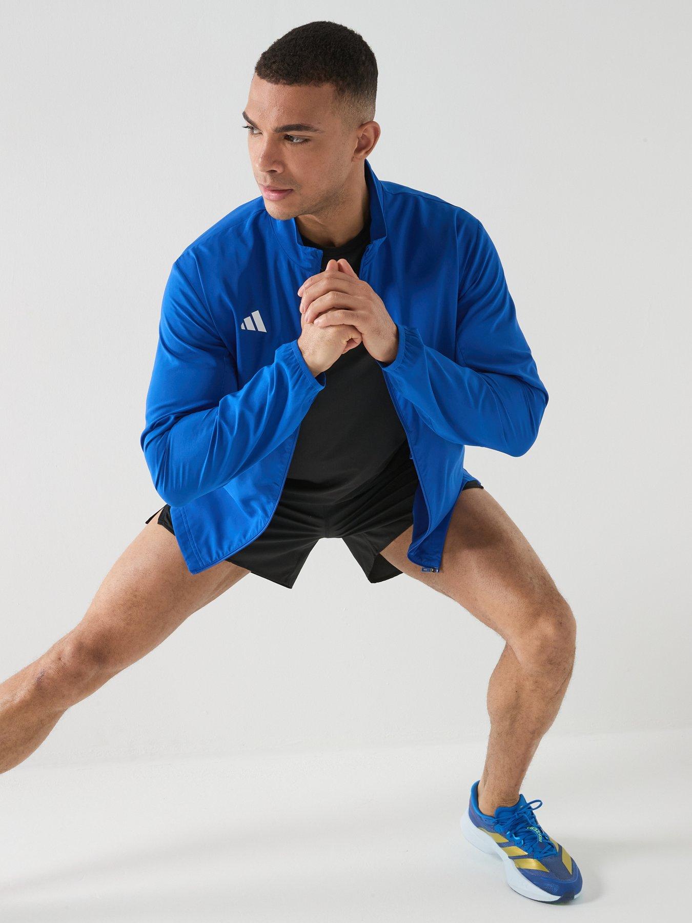 Image 6 of 6 of adidas Adizero Essentials Running Jacket - Blue