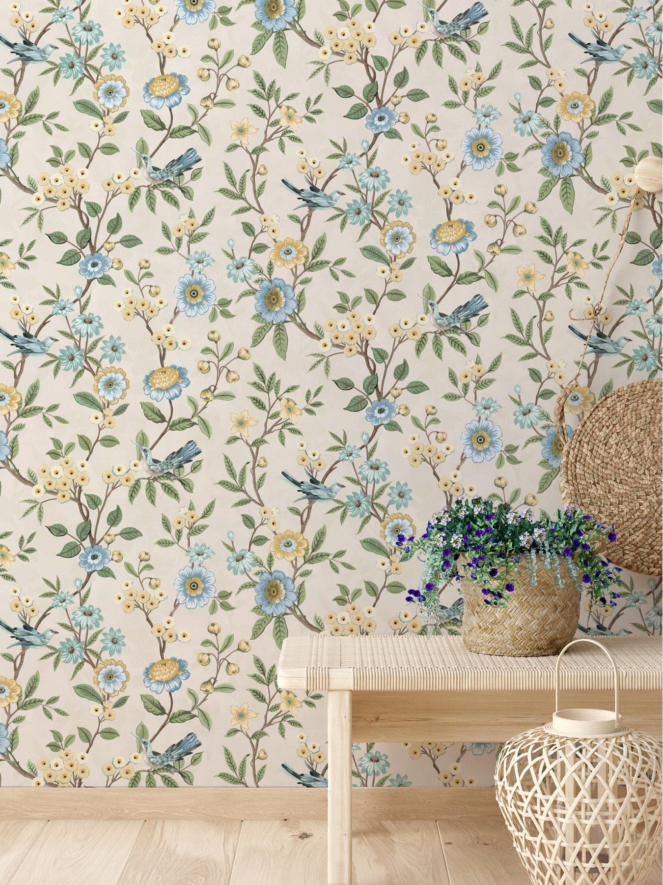 fine-decor-eleanor-floral-wallpaper-in-creamdetail