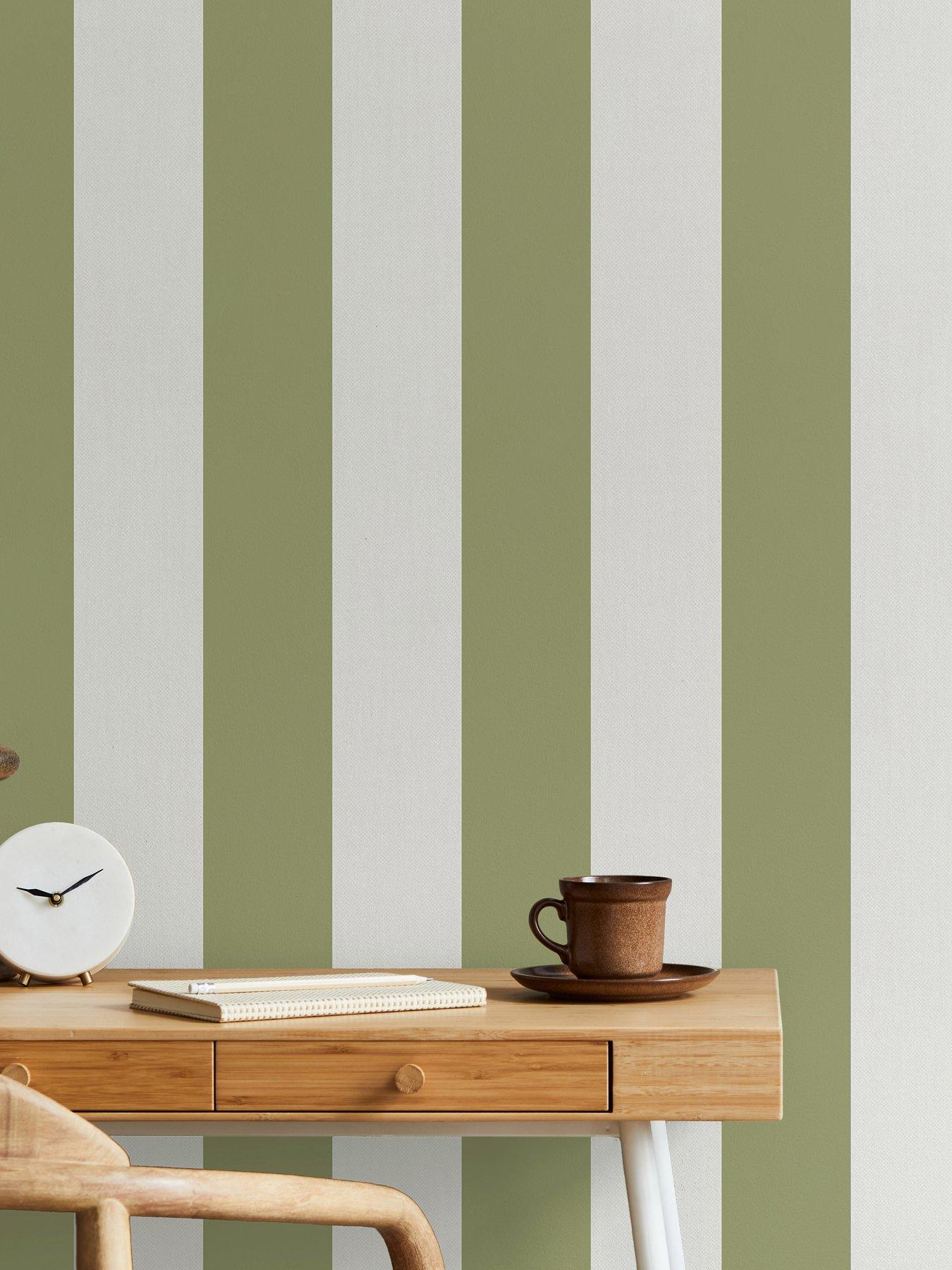 fine-decor-juliette-stripe-wallpaper-in-greendetail