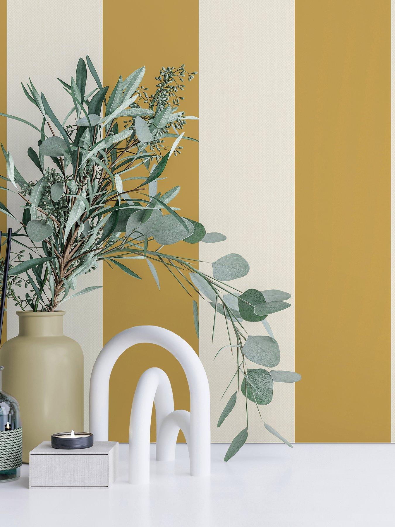 fine-decor-juliette-stripe-wallpaper-in-yellowdetail