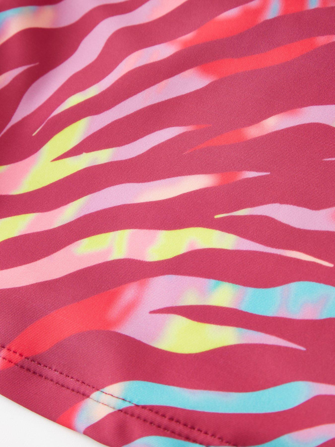 Image 4 of 4 of V by Very Girls Animal Print Tankini - Multi