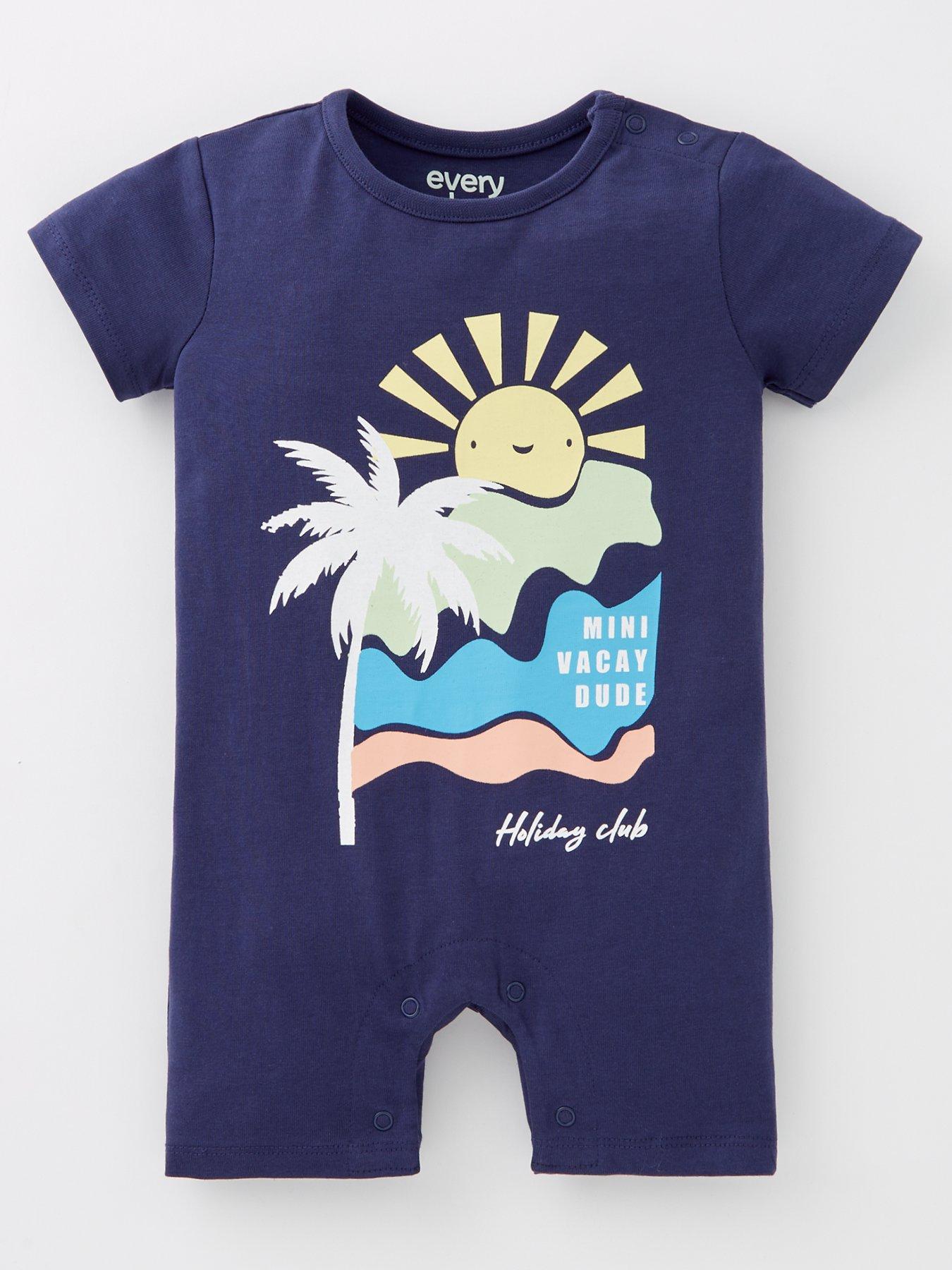 Image 1 of 5 of Everyday Baby Boys Sunshine Romper - Multi