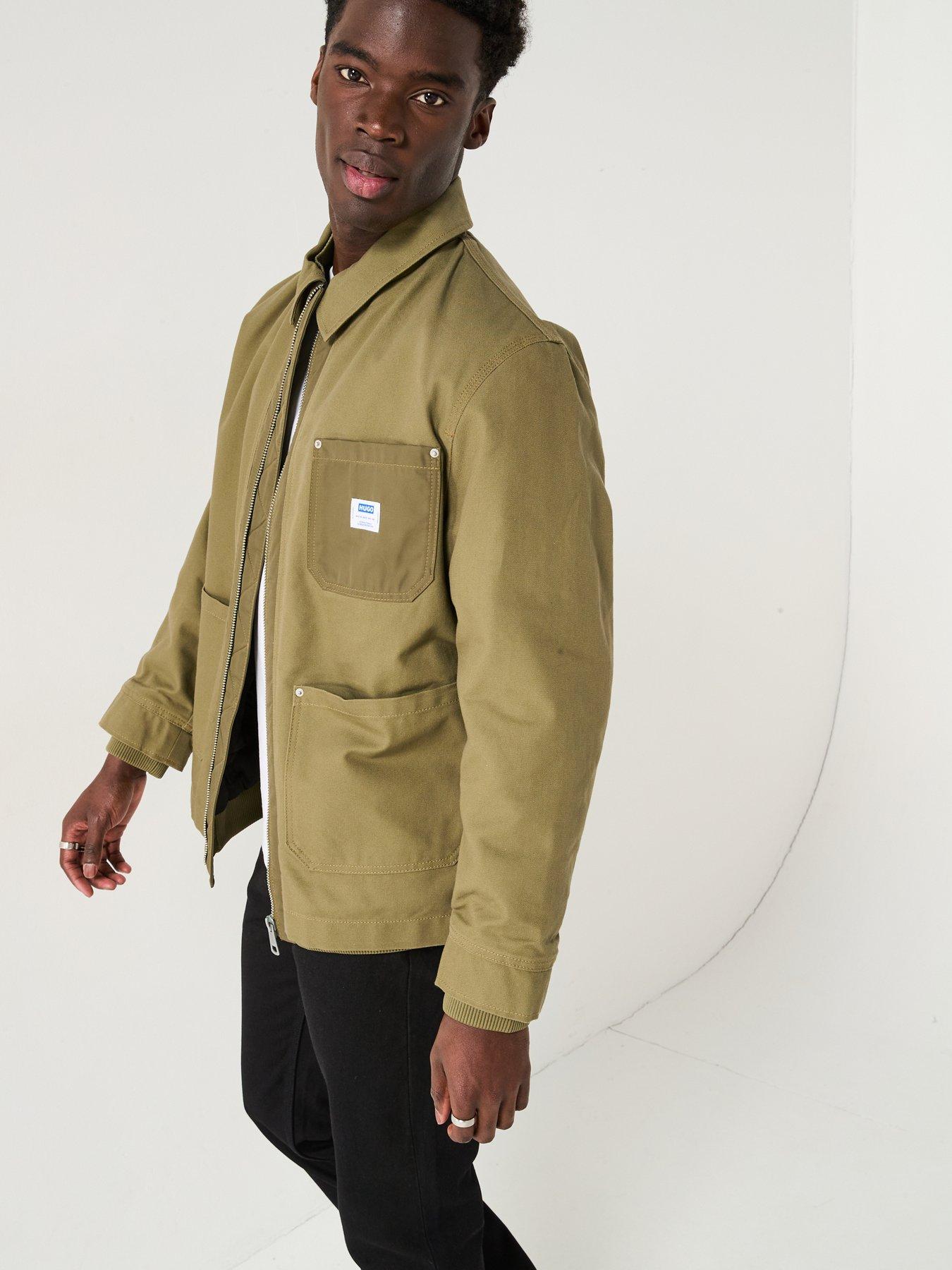 hugo-boster2511-slim-fit-patch-pocket-zip-thru-shacket-khakioutfit