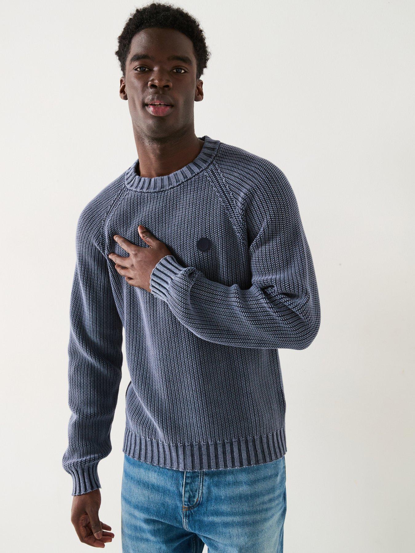 hugo-sondye-smiley-rib-knitted-jumper-navy