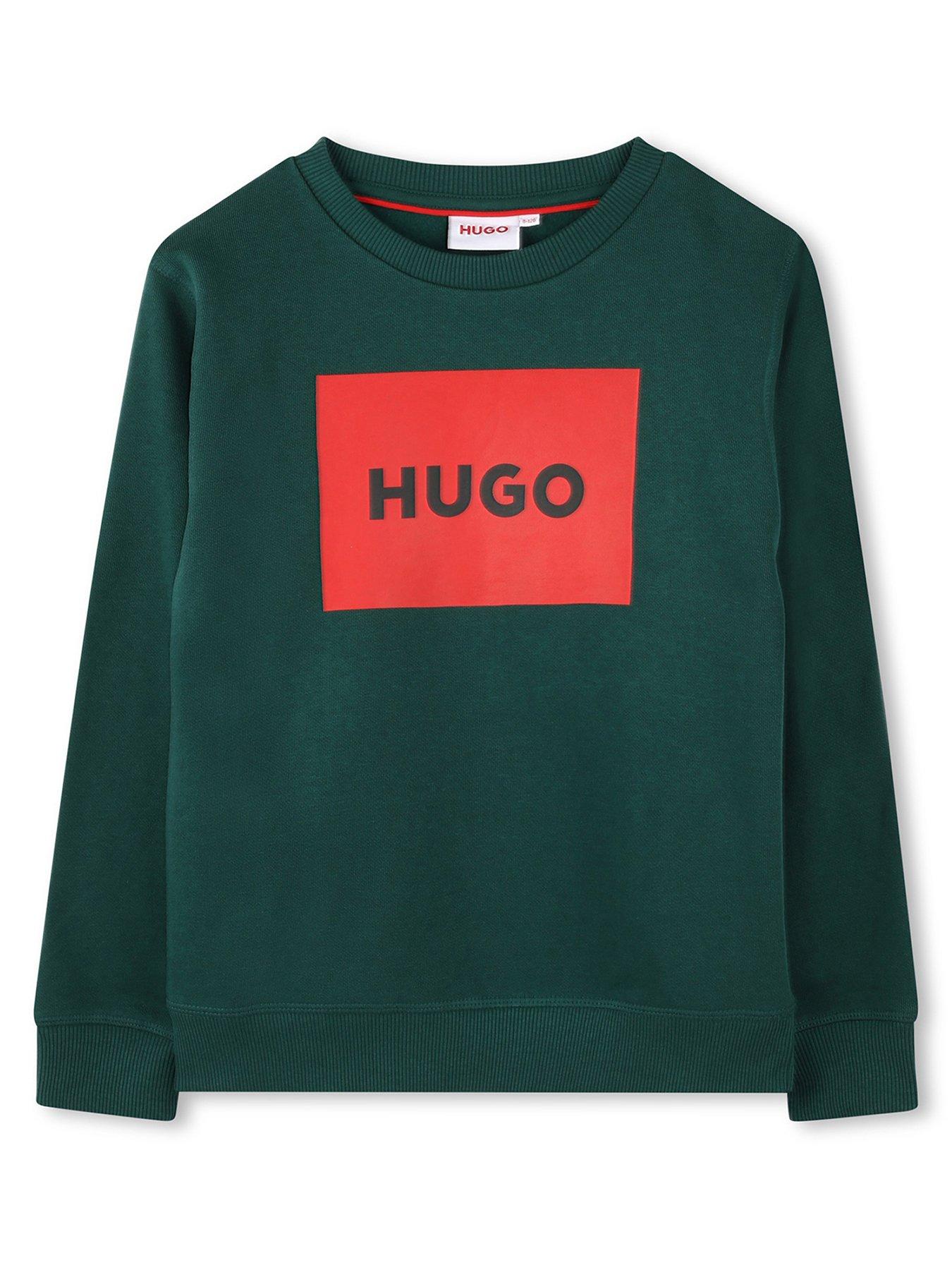 hugo-boys-square-logo-sweatshirt-green