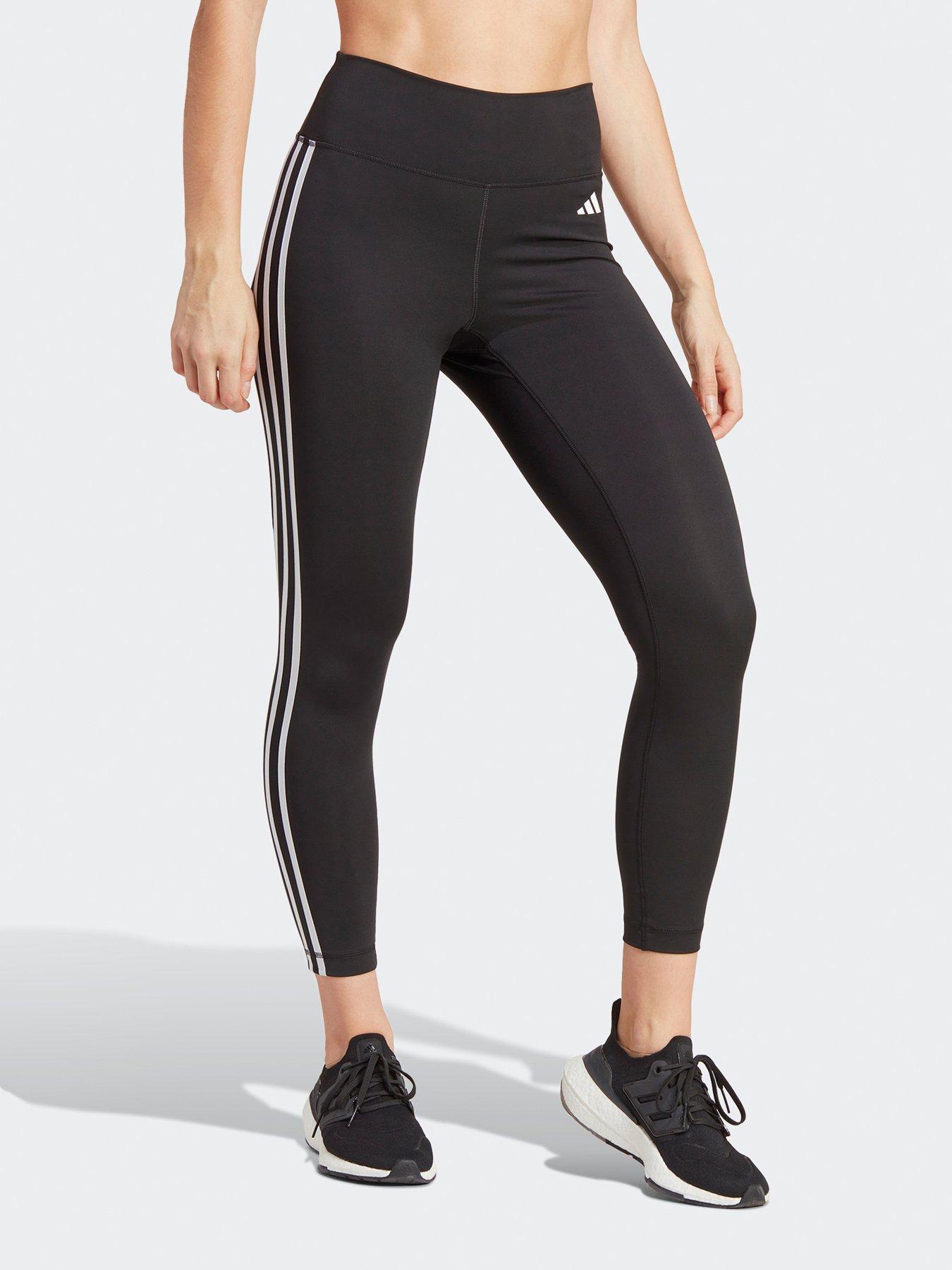 adidas-train-essentials-3-stripes-high-waisted-78-leggings-blackfront