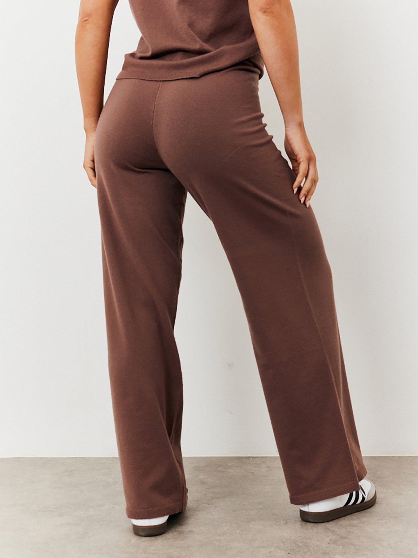 in-the-style-hannah-brown-knitted-trouser-chocolatedetail