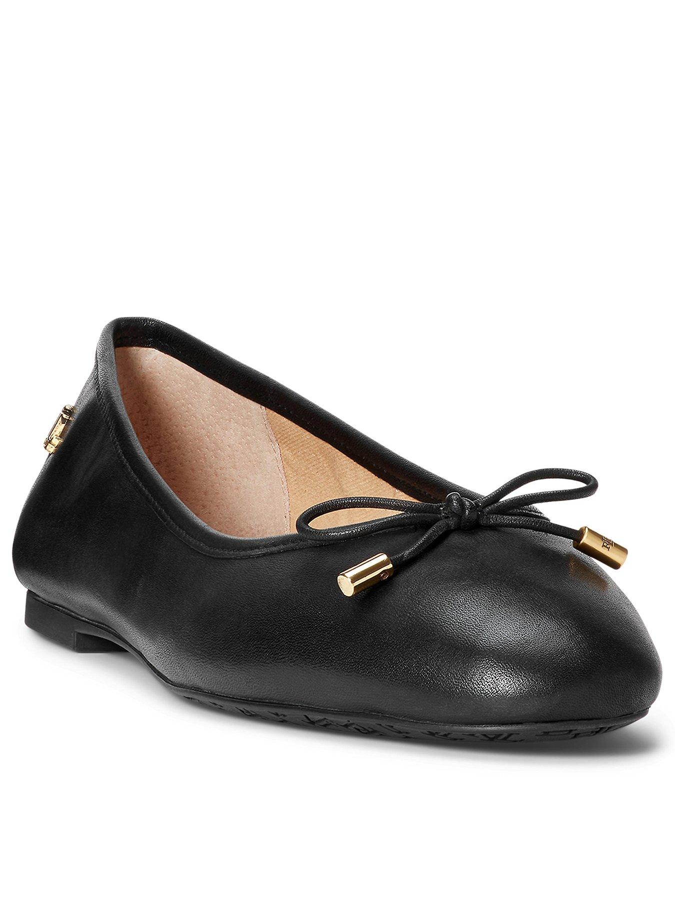 Lauren by Ralph Lauren Jayna Ballet Flats - Black