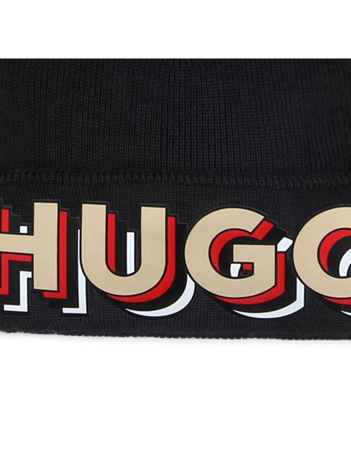 hugo-boys-beanie-hat-blackoutfit