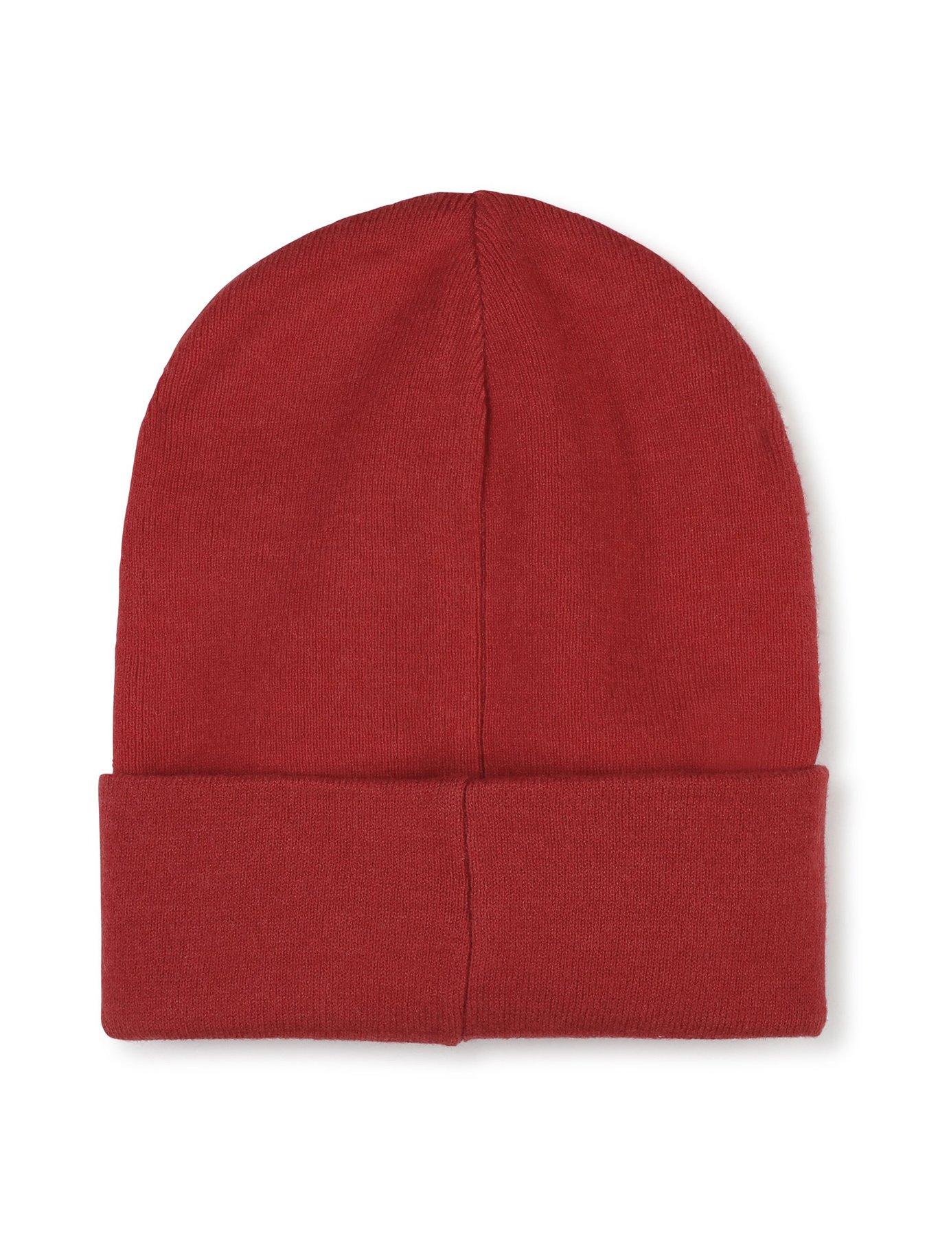 hugo-boys-beanie-hat-redback