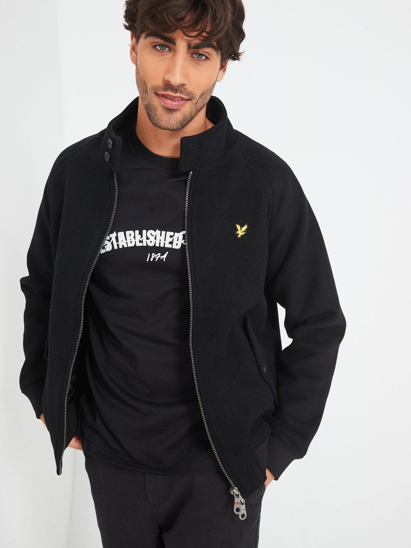 Lyle and scott bomber jacket sale best sale