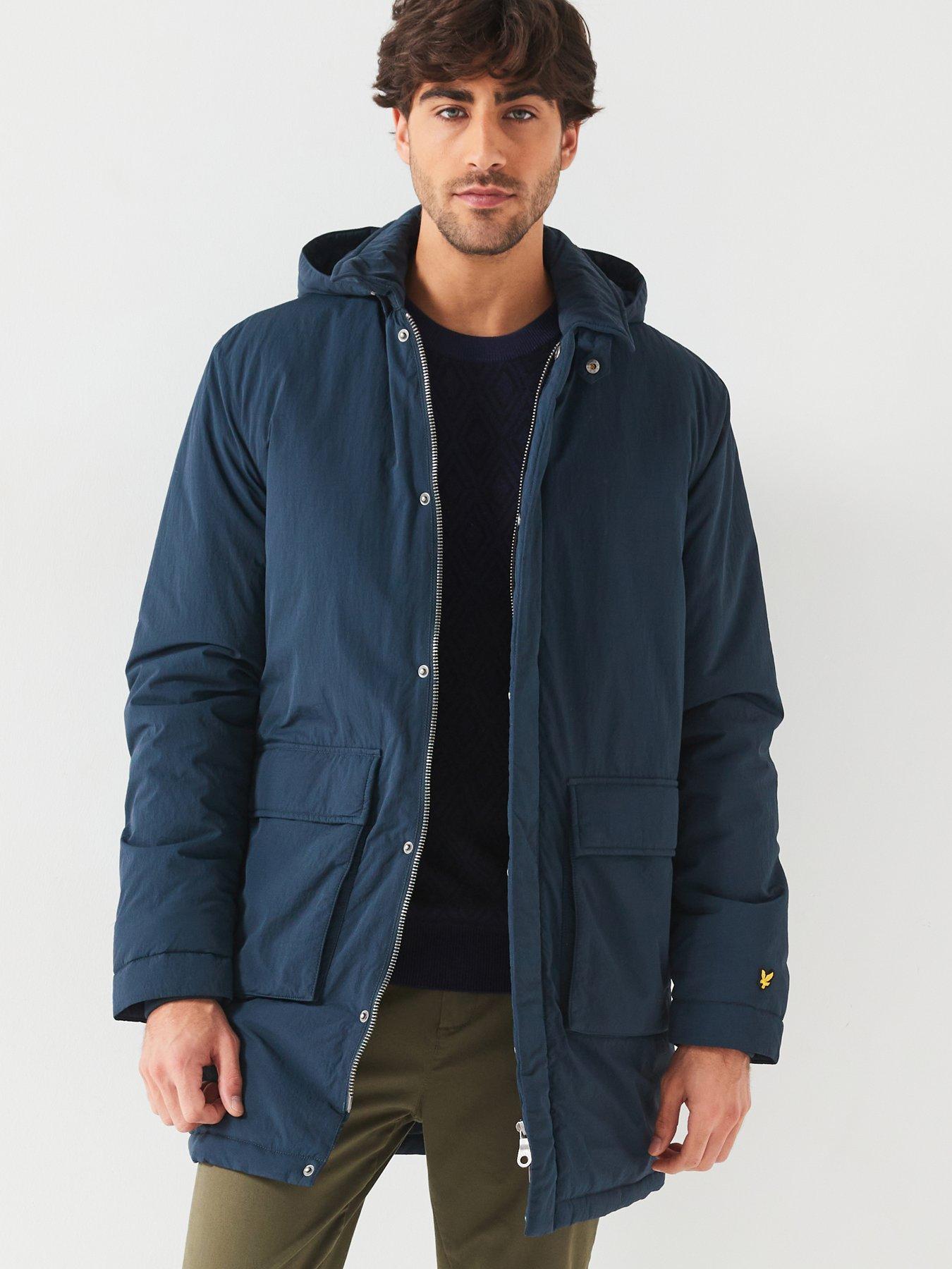 Lyle & scott waxy parka best sale