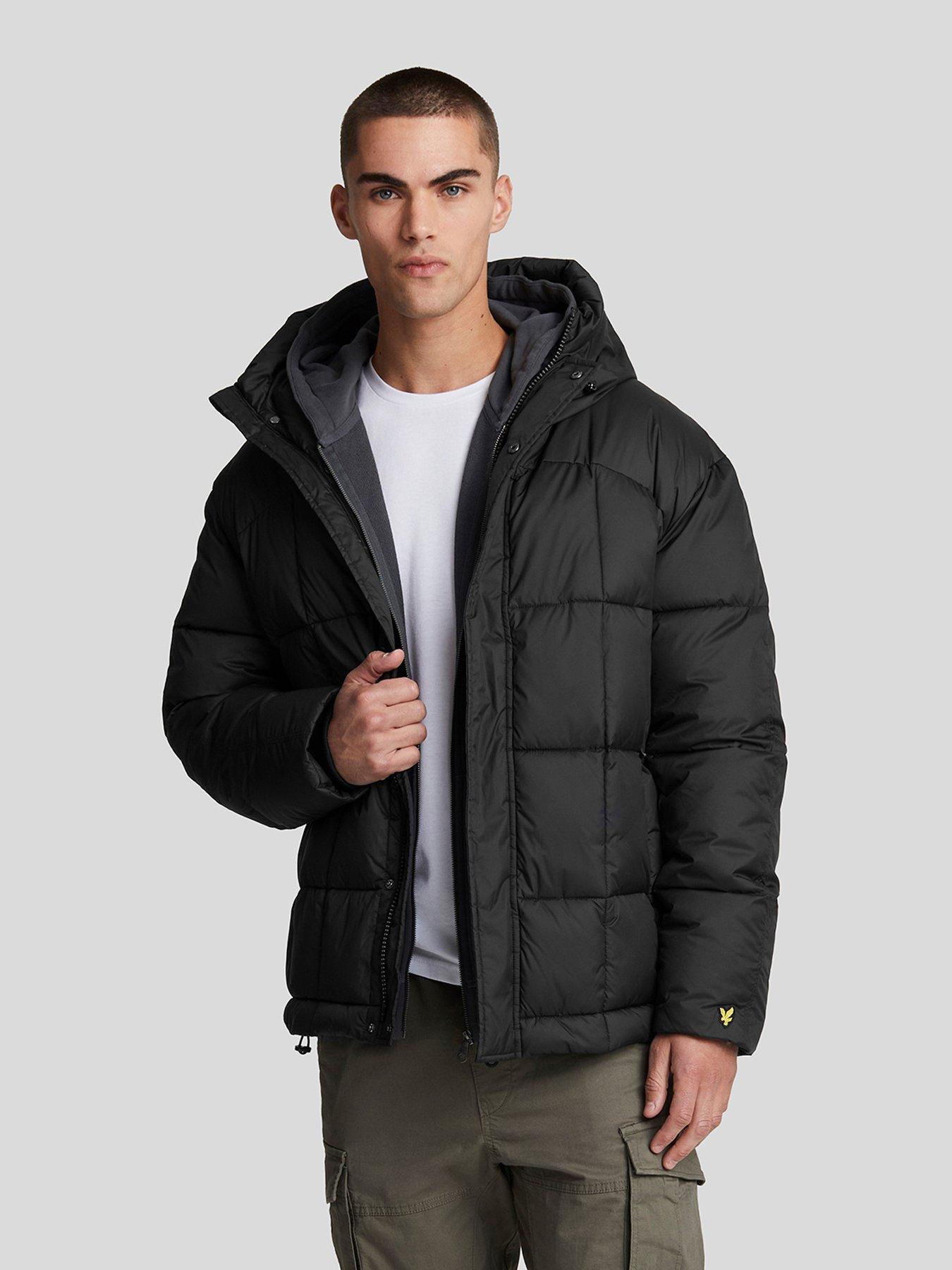 lyle-scott-lyle-amp-scott-quilted-pannelled-jacket--black