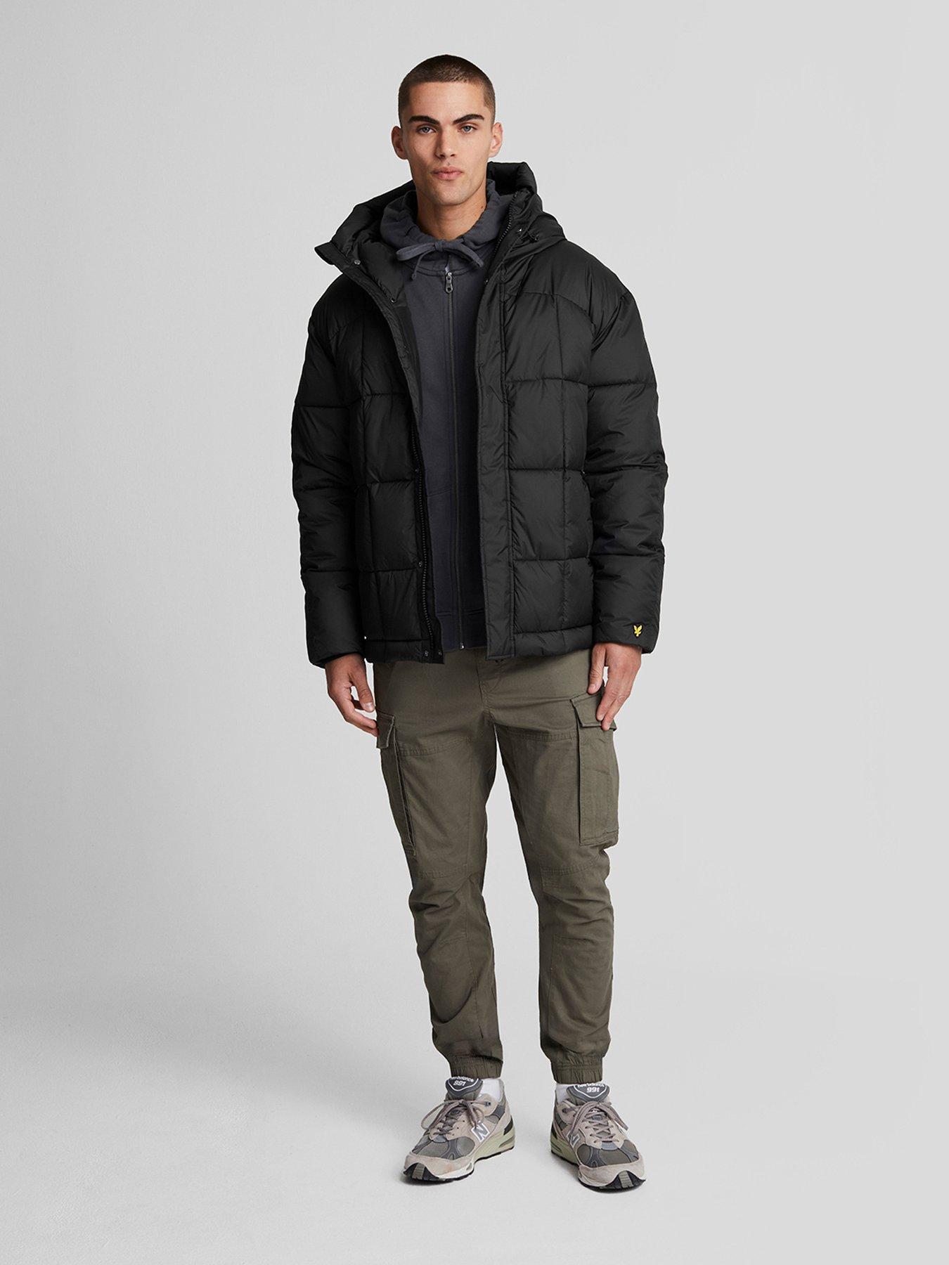 lyle-scott-lyle-amp-scott-quilted-pannelled-jacket--blackback