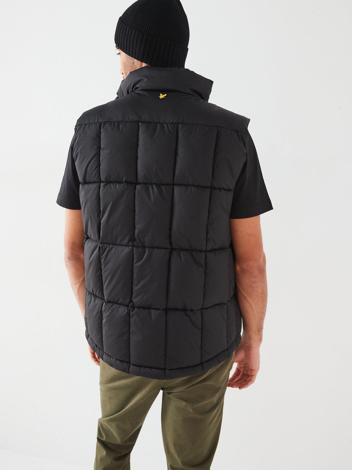 lyle-scott-lyle-amp-scott-quilted-pannelled-gilet--blackstillFront