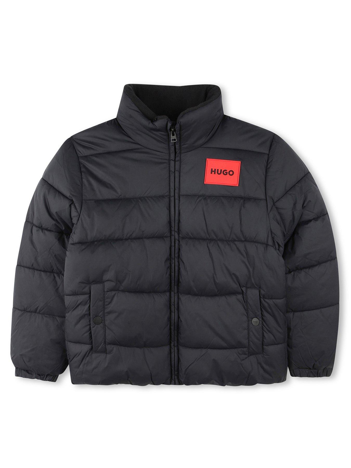 hugo-boys-padded-coat-black