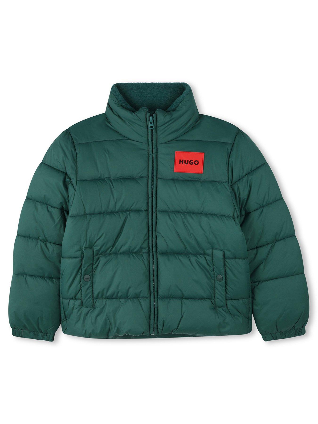 hugo-boys-padded-coat-green